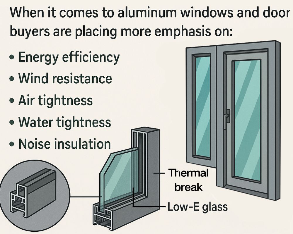 New Standards in Windows and Doors New Standards in Windows and Doors