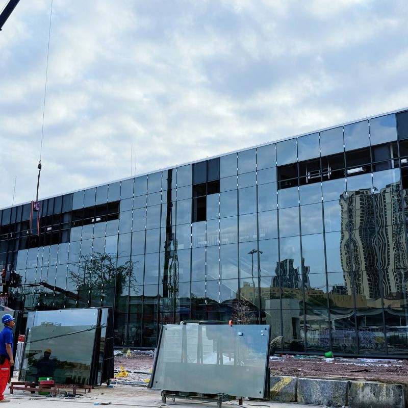 stick curtain wall system