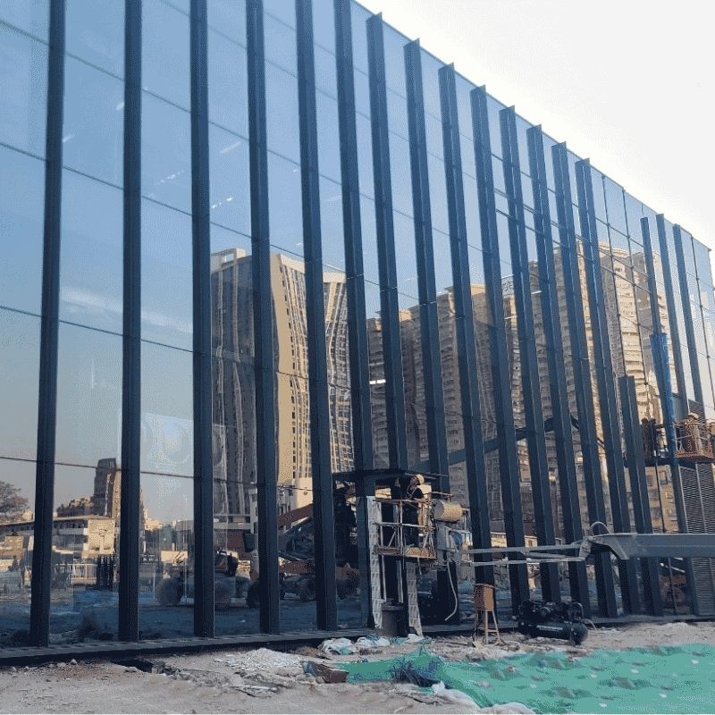 glass curtain wall