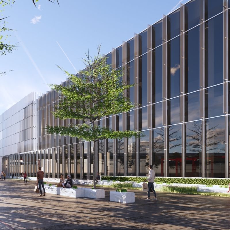 exterior curtain wall