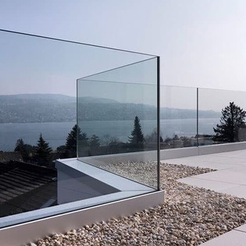 terrace glass railing