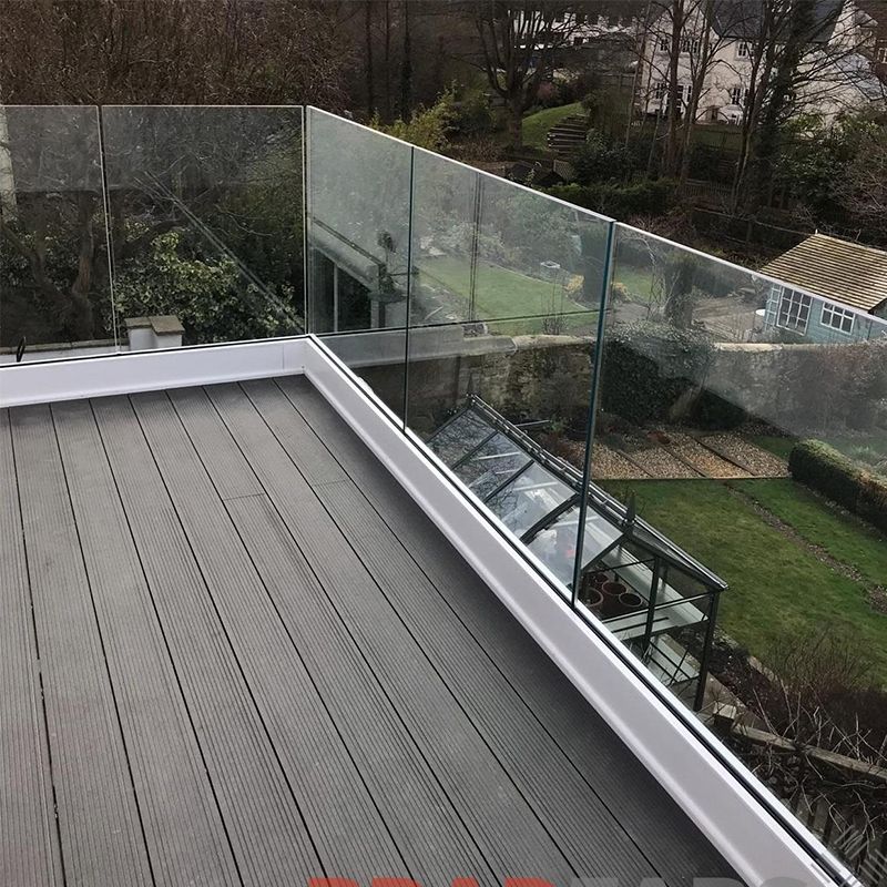 frameless glass railing