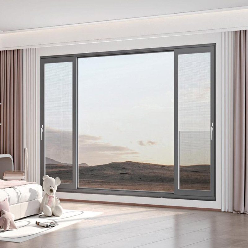 aluminum glass casement windows