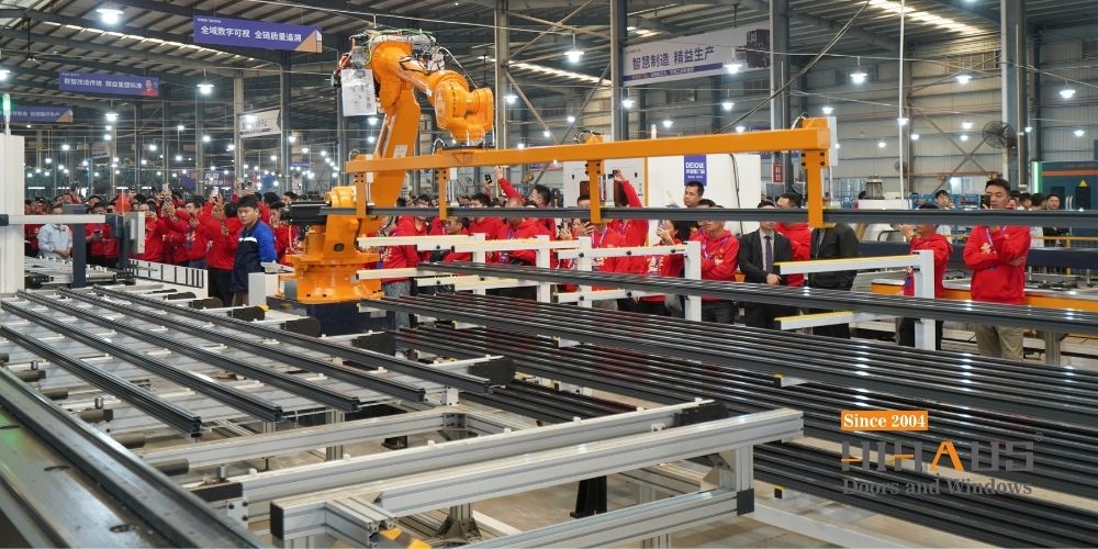 Hihaus Windows and Doors new equipment