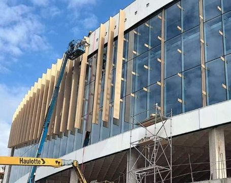 Ventura Mall TERRANOVA Curtain Wall Project of Bolivia