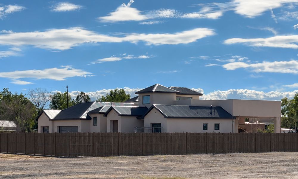 high-end modern villa project in New Mexico